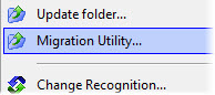 Select Migration Utility