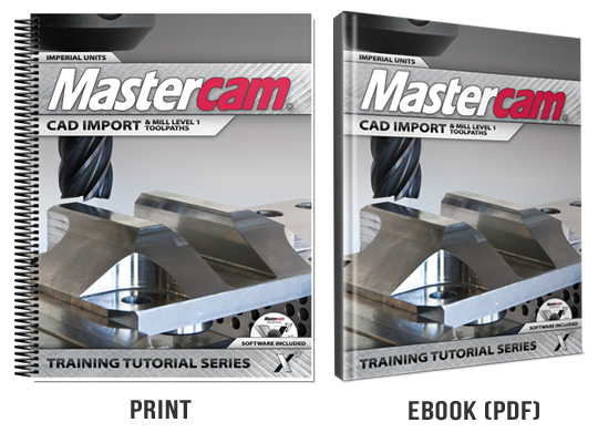 Mastercam X7 CAD Import & Mill Level 1 Training Tutorial