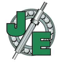J/E Bearing and Machine Logo