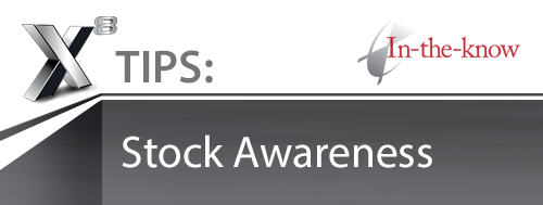 X8 Tips: Stock Awareness Banner