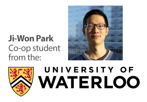 Ji-Won Park, Co-op Student from the University of Waterloo
