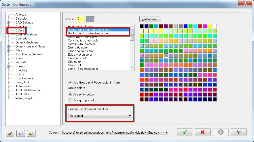 X9 HOW TO: Change background color | In-House Solutions