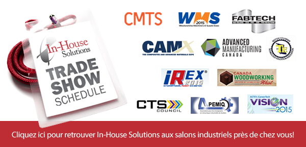 In-House Solutions Trade show fall schedule 2015 FR