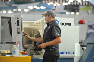 Trevor at WorldSkills 2015