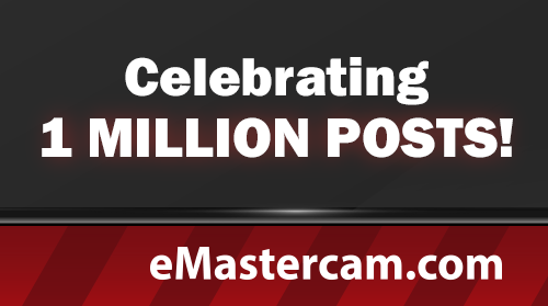 eMastercam fête son million de messages !