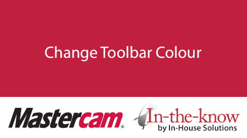Change Toolbar Colour