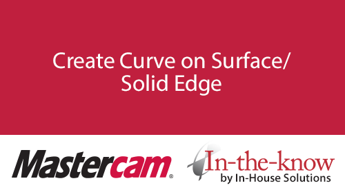 Create Curve on Surface/Solid Edge
