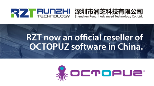 RZT Nouveau revendeur OCTOPUZ pour la Chine