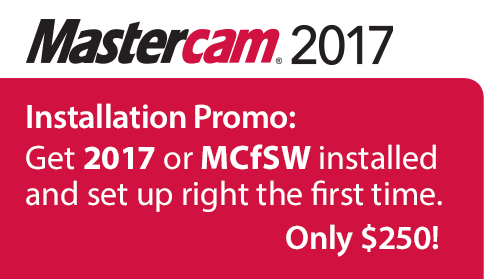 Mastercam 2017 Installation Promo