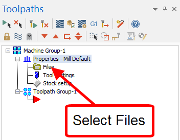 Toolpaths Files