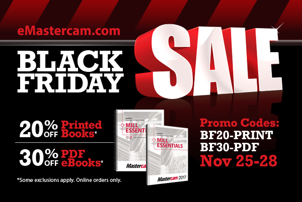 eMastercam Black Friday Sale 2016