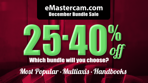 Mastercam Training Tutorials 25 - 40% off Sale