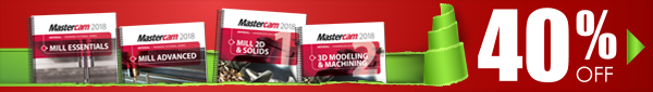 eMastercam Mill Bundle 40% de réduction !