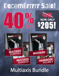 eMastercam Decembrrrrr Sale - 40% Off Multiaxis Bundle